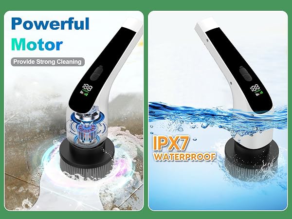electric spin scrubber