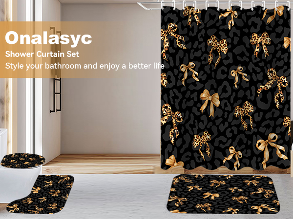 bathroom sets with shower curtain and rugs