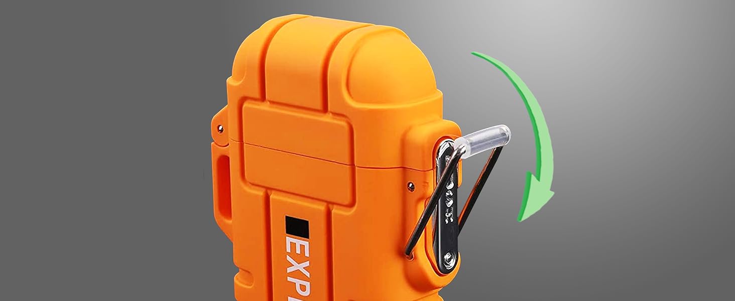 waterproof arc lighter