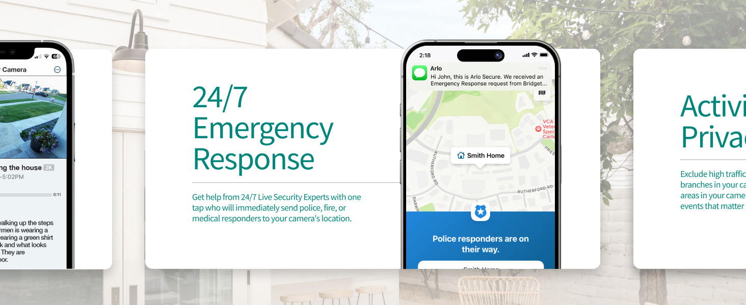 Arlo Essential Battery Security Camera 2K