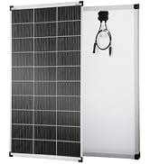 Solar Panels 100W 18V for 12V/24V System, Solar Panel for RV, A+ Grade Solar Module N-Type 25% Hi...