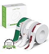 NELKO Genuine P21 Label Maker Tape, Adapted Label Print Paper, 14x40mm (0.55