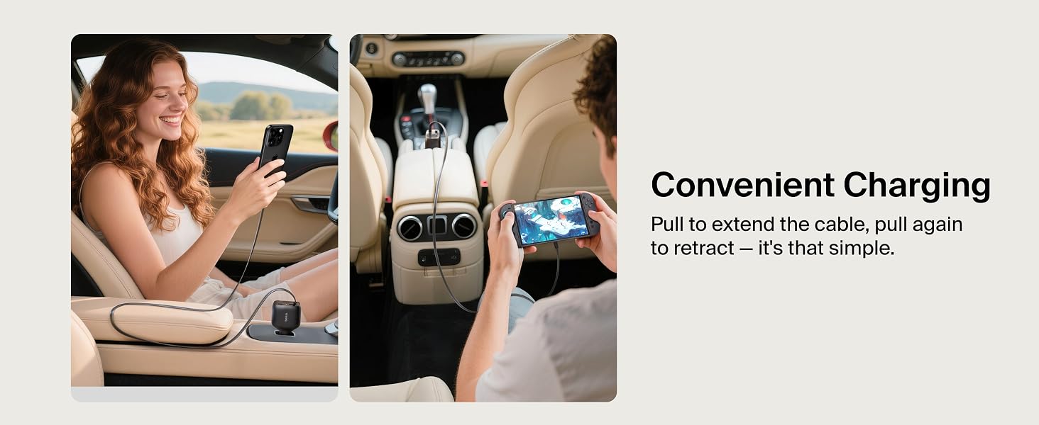 Retractable Car Charger