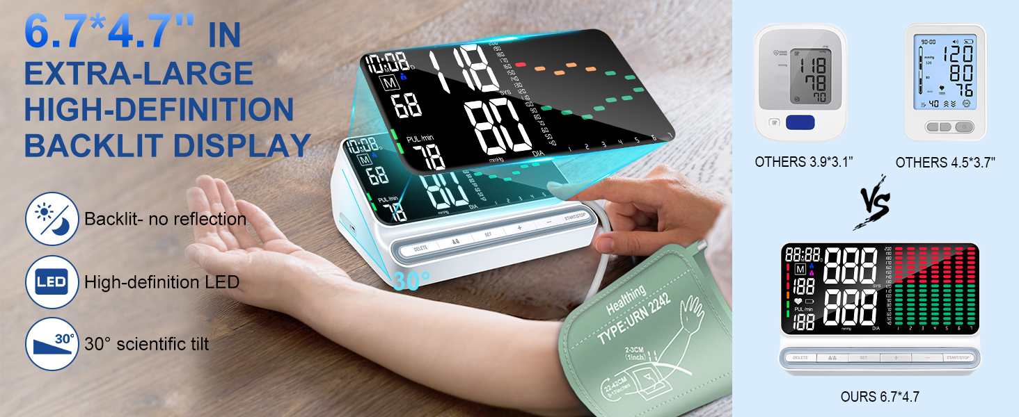 Arm Blood Pressure Monitor