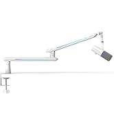 IXTECH RGB Low Profile Boom Arm for Mic, Adjustable Microphone Arm Stand with Desk Mount Clamp, R...
