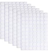 350pcs Clear Double-Sided Sticky Adhesive Dots, 6mm/0.24” Round Transparent Acrylic Nano Glue Pad...