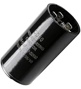 Seentech 105-126 uf/MFD 220-250 VAC Motor Start Capacitor Universal Fit for Franklin Control Box ...