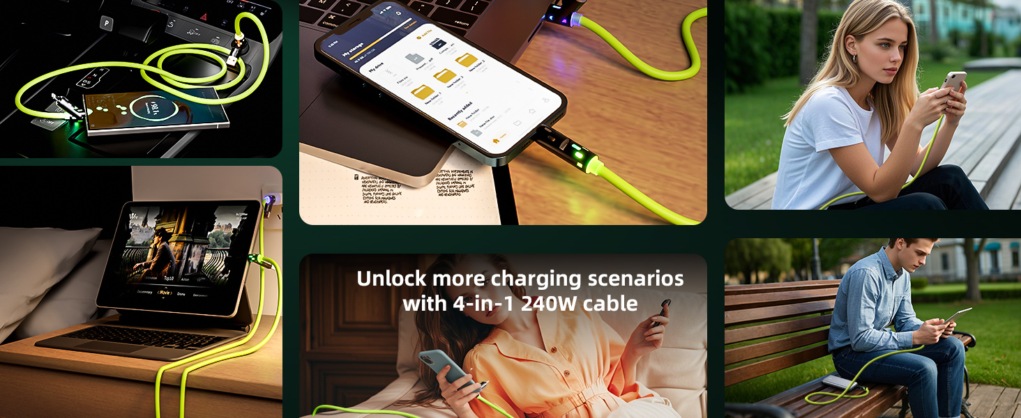 4 in 1 charging cable