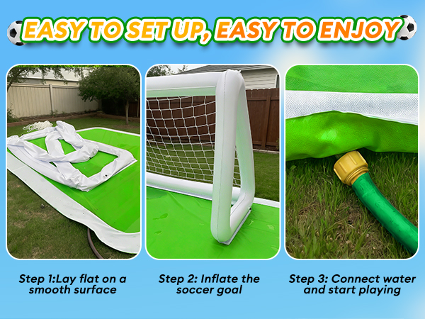 Soccer Splash Pad
