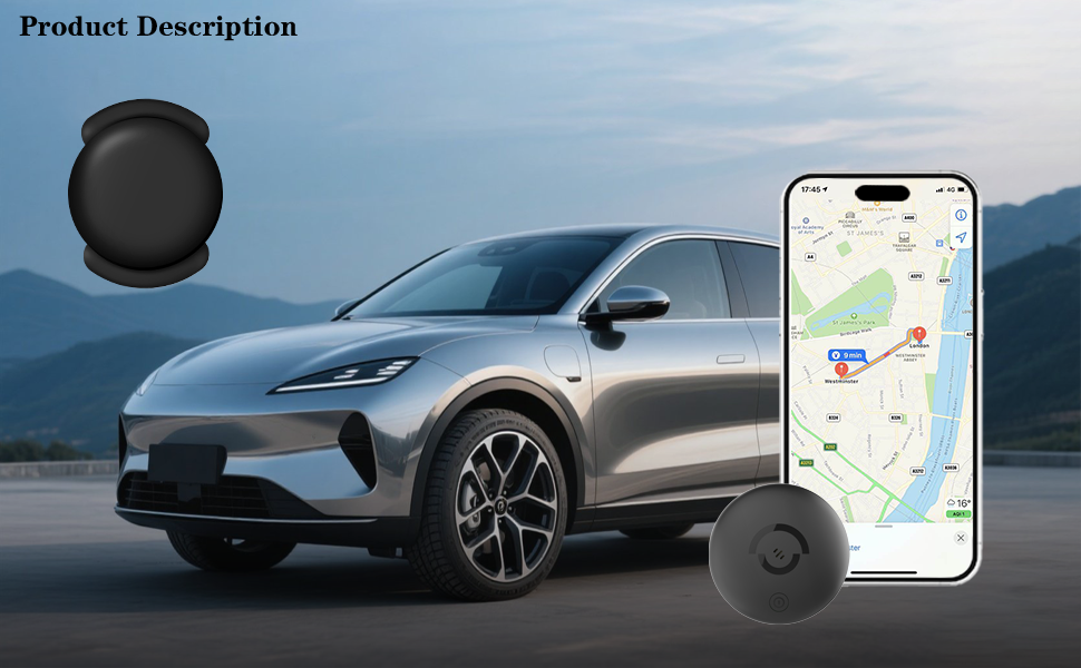 tracker device for vehicles