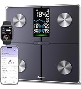 Ovutek Smart Scale for Body Weight, Professional Bathroom Digital Scale with BMI, Body Fat, Muscl...
