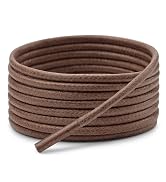 Handshop 3 Pairs Dress Shoe Laces | 3/32" Thin Round Waxed Shoelaces | 15 Colors in 23"- 63"