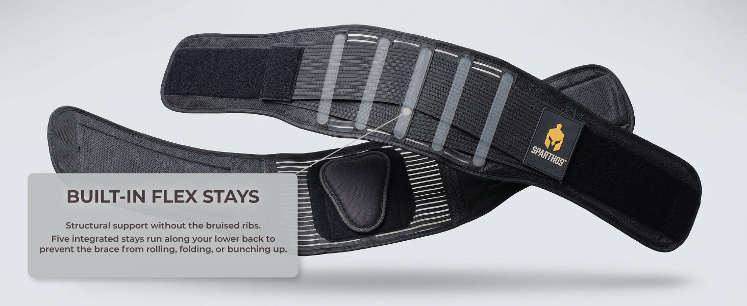 Sparthos back brace support stays