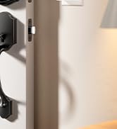 keyless entry door lock deadbolt with handle set