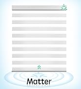 Yoolax Motorized Matter Zebra Blinds Compatible with Alexa, Google Home, Apple HomeKit, Light Fil...