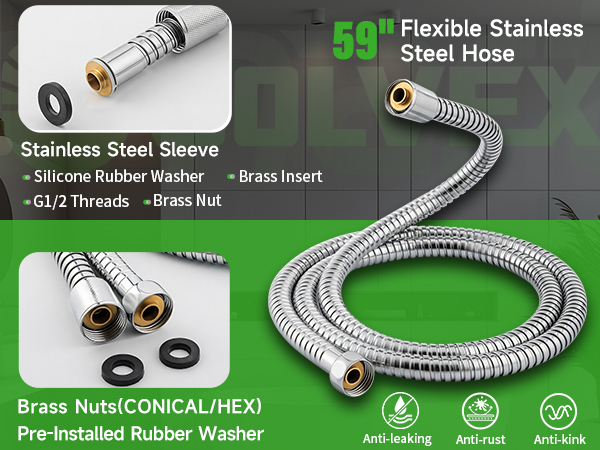 Stainless Steel Leakproof Hose