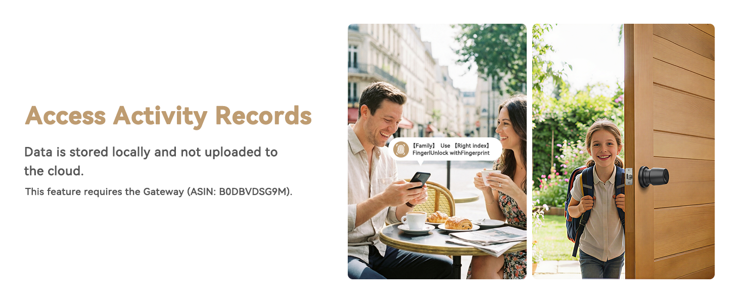 finger print door knobs