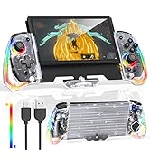 Switch Controller for Nintendo Switch/OLED, One-Piece Switch Pro Controllers Replacement for Joyc...