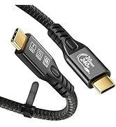 CABLEDECONN USB C to USB C Cable 240W 20Gbps 10ft, USB C 3.2 Gen 2x2 Cable, 4K@60Hz Video Cable, ...