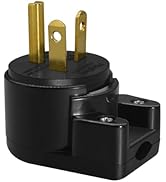 Strhowill Right Angle Nema 6-20P Plug - UL Listed 20A 250V 90° for Data Centers &amp; Industrial Use ...