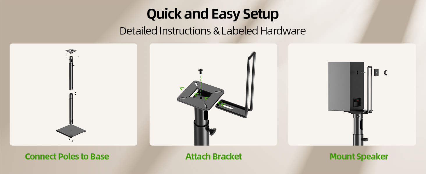 floor speaker stands