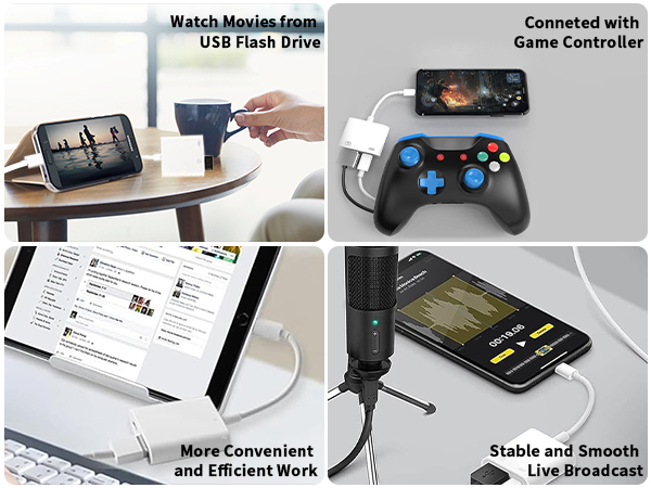 usb to iphone adapter