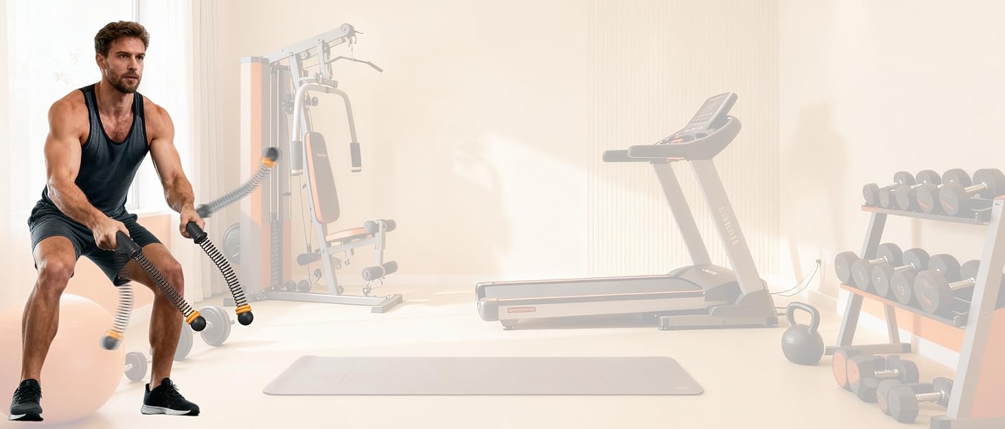 adjustable battle ropes