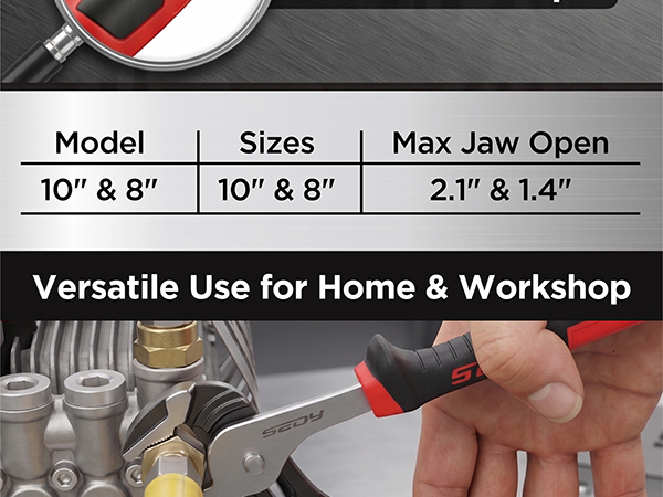Groove Joint Pliers Set