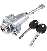 Hihaha 81970-2HA00 / Front Driver Side/Power Door Lock Cylinder with 2 Keys for Hyundai Elantra 2...