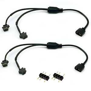 1-to-2 ARGB Female Splitter Cable