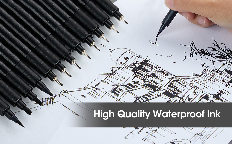 Unleash your imagination with these micro inking pens! 