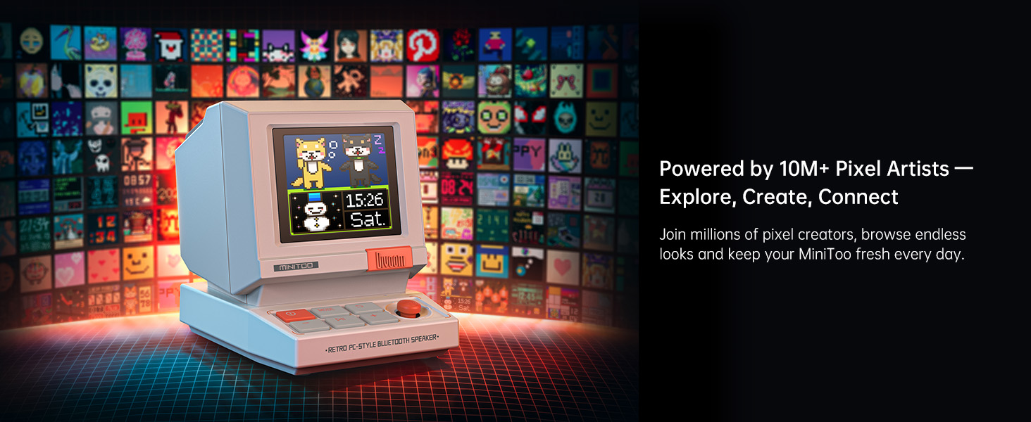 bluetooth speaker with screen