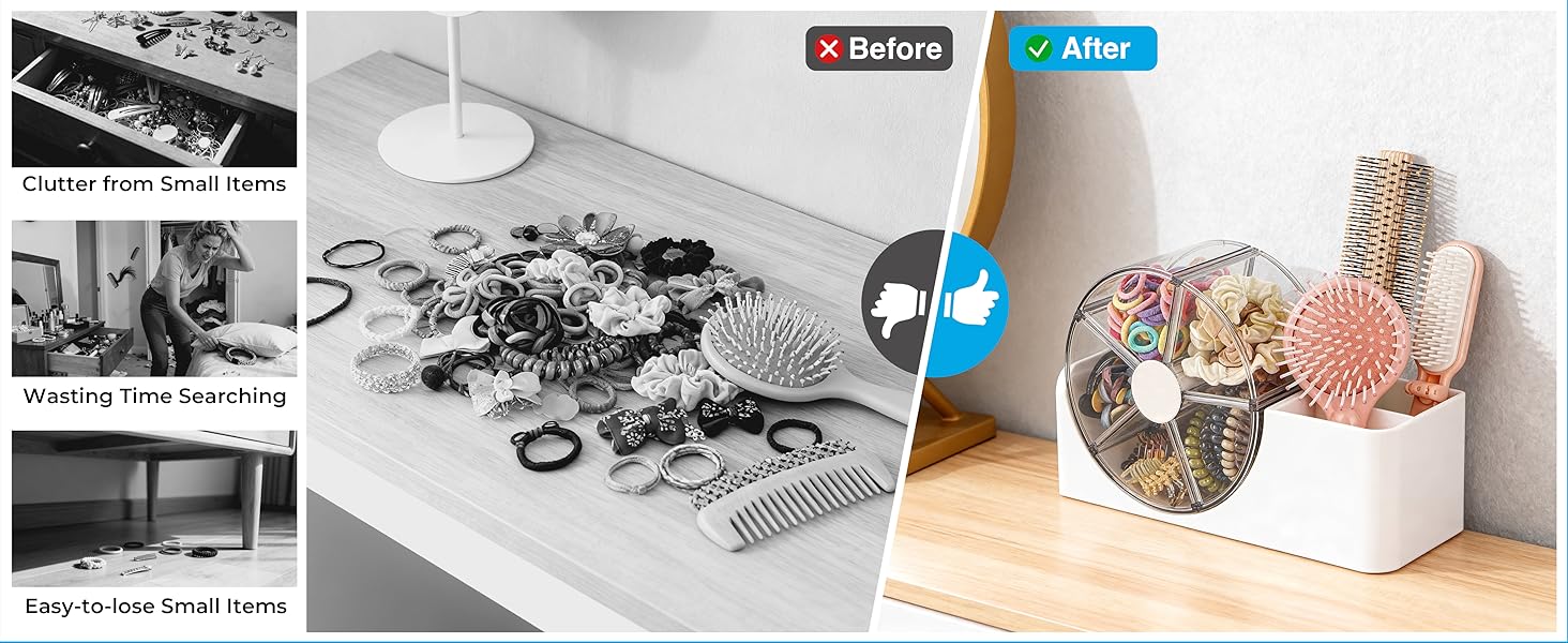 hair clip organizer