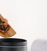 ZENS Tea Mug with Infuser and Lid for Loose Leaf Tea Steeper, 16.9oz Embossed Ceramic Tea Cup wit...