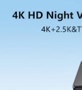 VIRROW X5 Dash Cam Front and Rear 4K + 2.5K