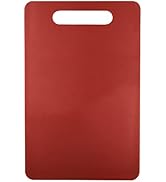 Fotouzy Plastic Utility Cutting Board with Handles, Food Safe PP Material, BPA Free, Dishwasher S...