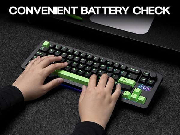 Galaxy68 Wireless Mechanical Keyboard in Aluminum with QMK/VIA Support
