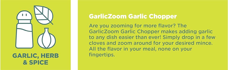 Chefn GarlicZoom Garlic Chopper