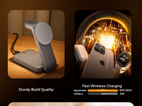 magsafe charging station 3 in 1 apple iphone