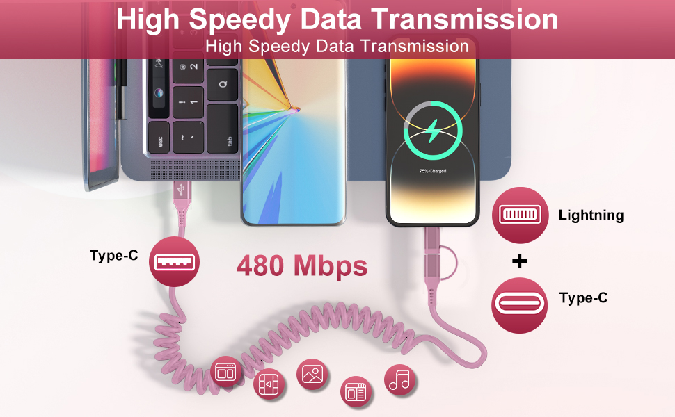 usb c and apple lightning combo cable mfi