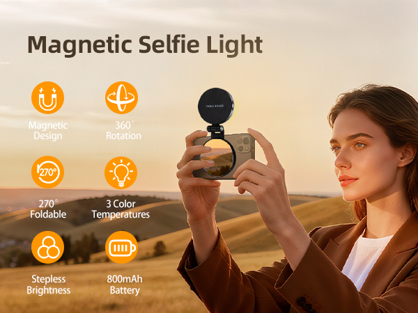 magnetic selfie light