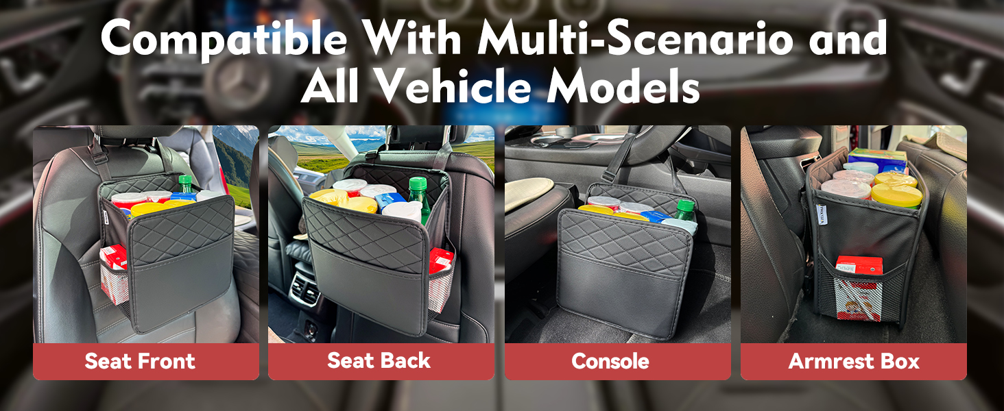 car seat back organizer