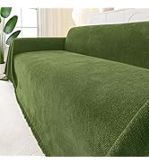 Smiry Couch Cover for Dogs, Washable Chenille Sofa Covers for 3 Cushion Couch, Soft Sofa Slipcove...