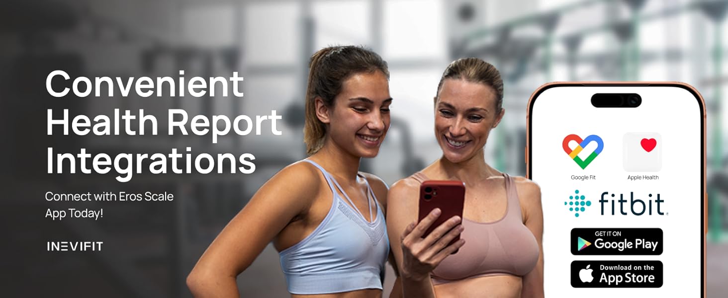 Bluetooth Eros Smart Body Fat Scale - Premium A+