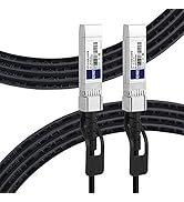 FLYPROFiber 7M SFP+ DAC Cable, 10G SFP+ Storage Network Cable, Ethernet Copper Twinax DAC Cable f...