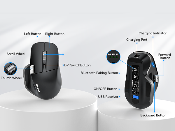 rechargeable wireless mouse