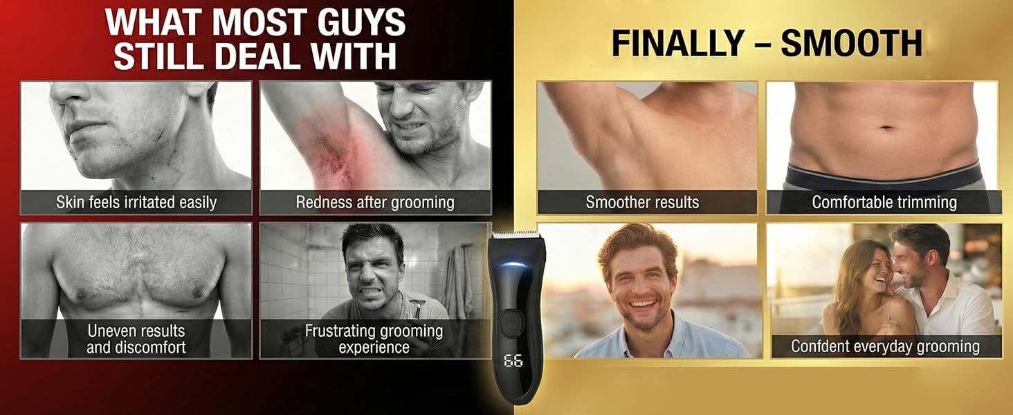Body Hair Trimmer for Men