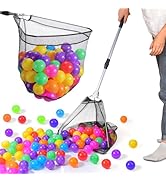 AIERSA Adjustable Ball Picker for Ball Pit Balls,Plastic Balls Retriever for Kids Foam Pit,Multip...