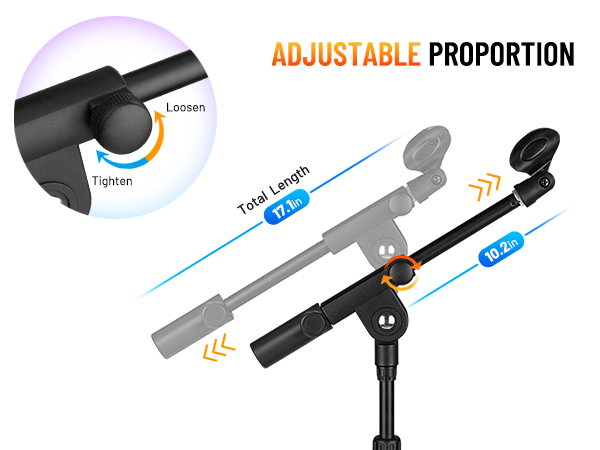 Adjustable Microphone Stand