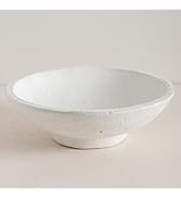 Tuioyoc Ceramic Large Decorative Bowl, Rustic Decorative Bowls for Home Decor, Coffee Table Cente...